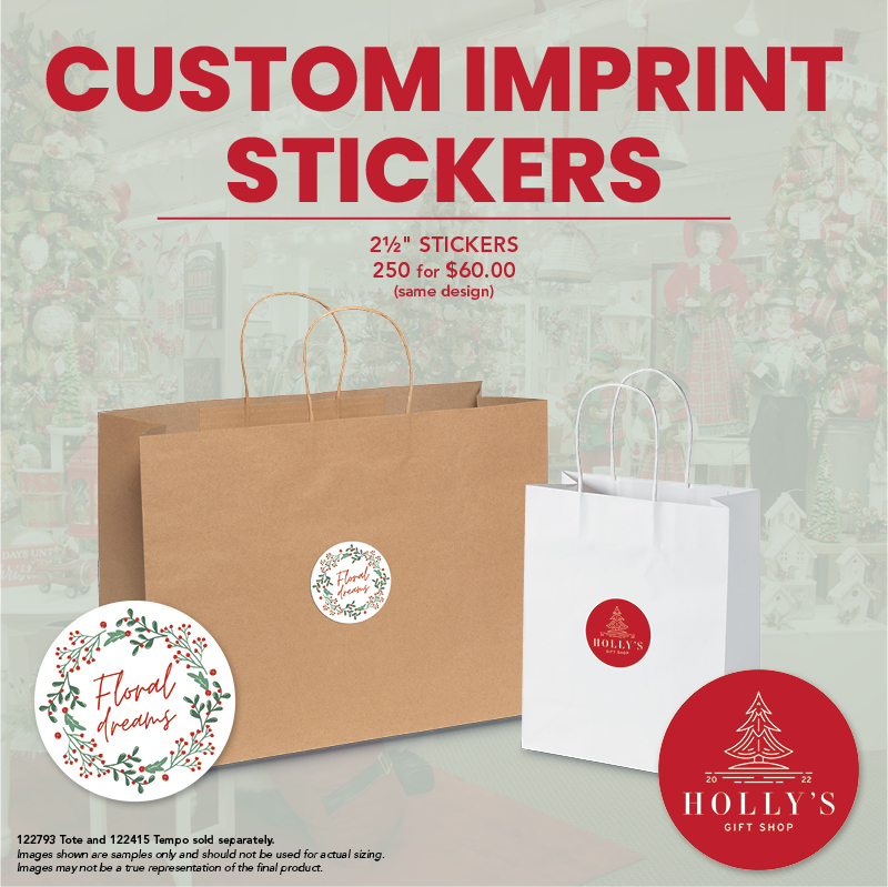 Custom Imprints Stickers